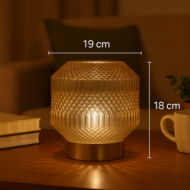 Cello Lighting - Oriental Lantern Medium Amber