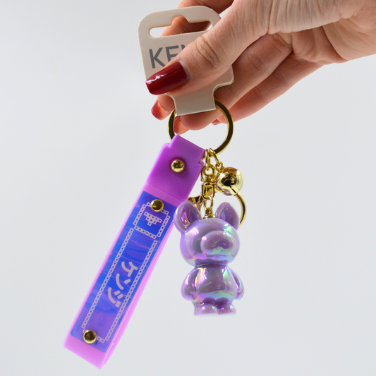 Kenji - Mima Shiny Pastel Bear Keyring