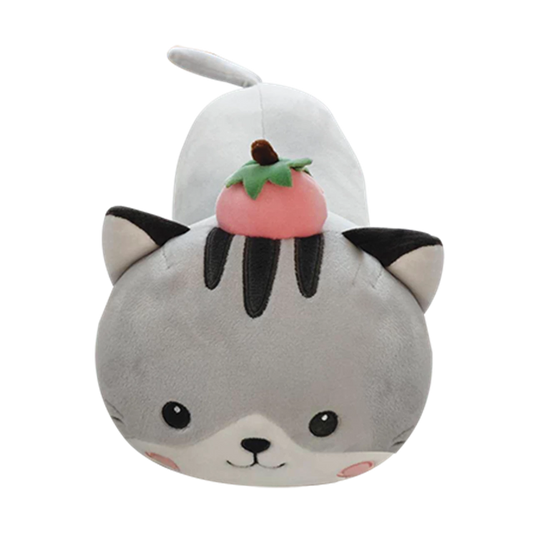 Introducing the Yabu Strawberry Cat! Made from polyester and filled with cuteness, this Kenji Yabu Strawberry Cat Plush will definitely make you smile.