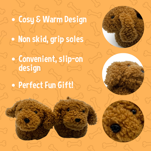 Baffies Krazy Kicks - Bonnie the Dog Slippers