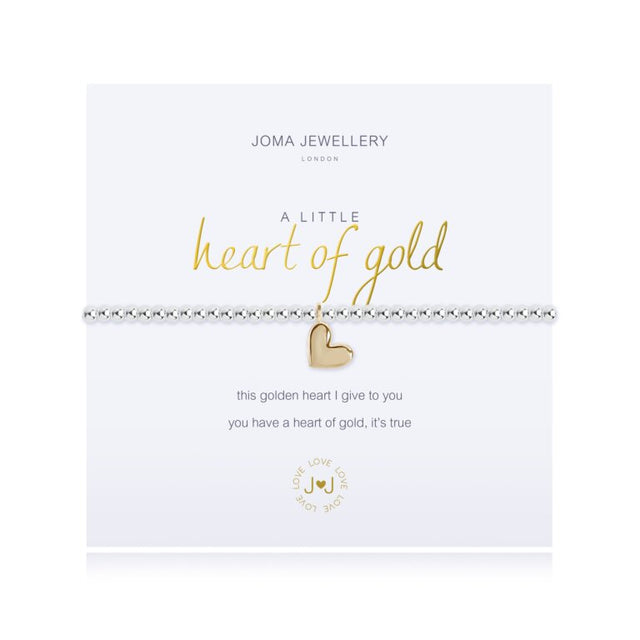 Joma Jewellery Bracelet - A Little Heart Of Gold