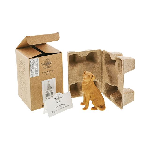 Willow Tree Figurines - Love My Dog (Light)
