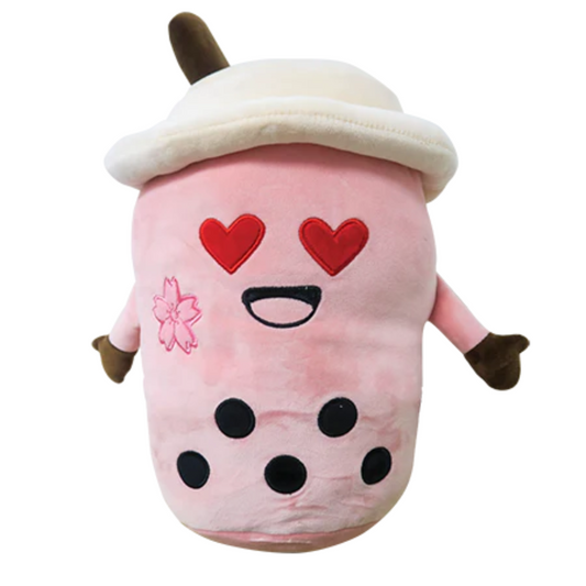 Introducing the Loving Yabu Boba Man in pink! Made from polyester and filled with cuteness, this Kenji Yabu Boba Man Plush will definitely make you smile.