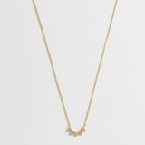 Estella Bartlett One Of A Kind Bunting Necklace - Gold Plated