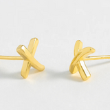 Estella Bartlett Kiss Stud - Gold Plated