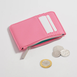 Estella Bartlett Pink Saffiano Card Purse