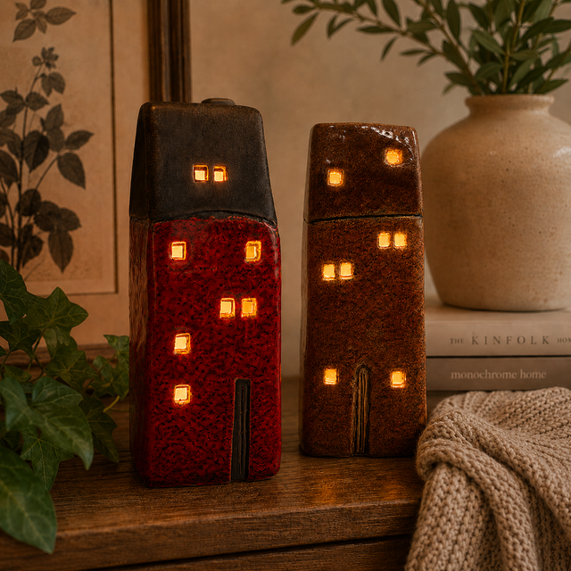 Cello – Tales from the Village – Brackenwood Manor | Light-Up Village Pottery House