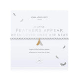 Joma Jewellery Bracelet - A Little Feathers Appear When Loved Ones Are Near