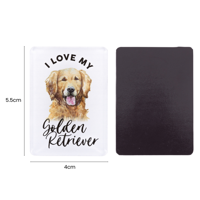 Splosh Golden Retriever Pet Magnet