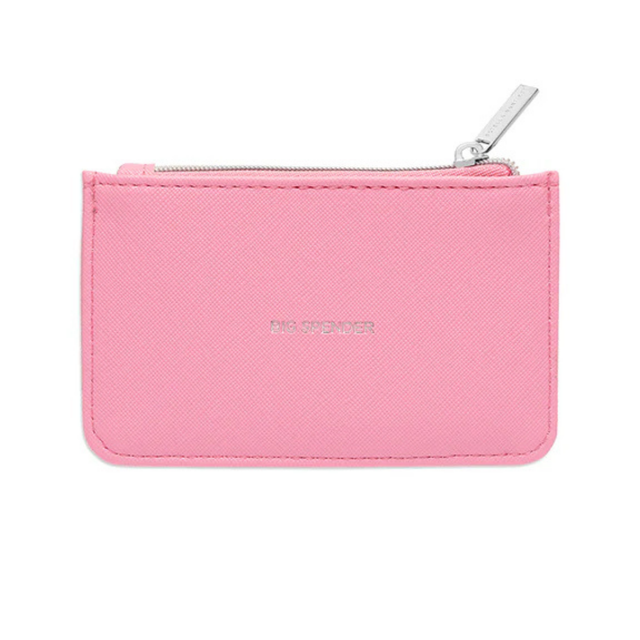 Estella Bartlett Pink Saffiano Card Purse