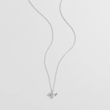 Estella Bartlett Bee Positive Bee Necklace - Silver Plated