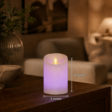 Luminara Indoor 3.0" x 4.0"  Color Changing Pillar