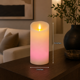 Luminara Indoor 3.0" x 6.0" Color Changing Pillar