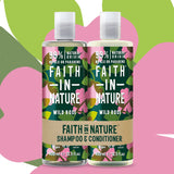 Faith in Nature Wild Rose Shampoo & Conditioner Duo
