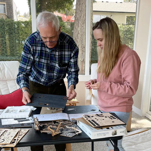 ROBOTIME Marble Night City DIY Model Kit