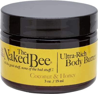 The Naked Bee Coconut & Honey Body Butter 3oz