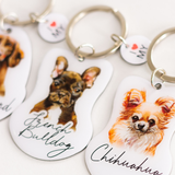 Splosh Pet Keyring - French Bulldog