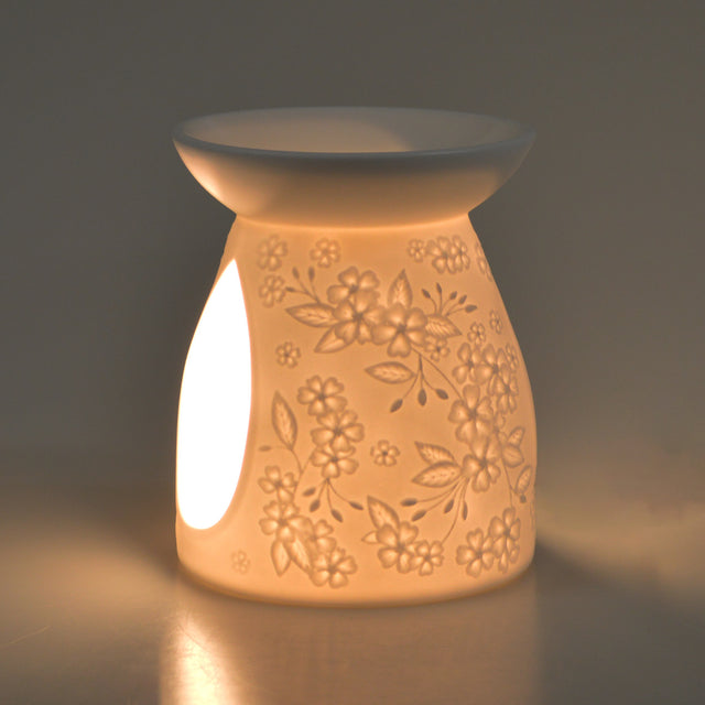 Cello Porcelain Tealight Burner - Spring Time