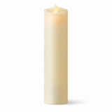 Luminara Indoor 2.0" x 6.1" Ivory Slim Pillar