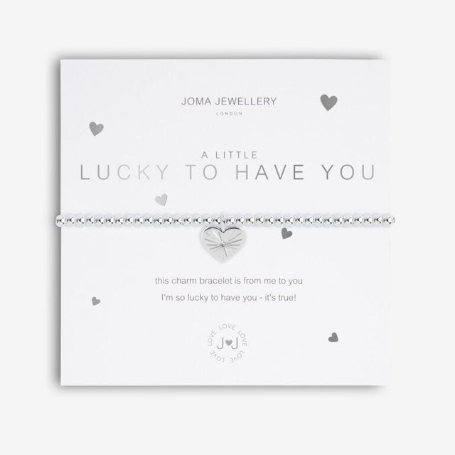 Joma Jewellery Bracelet - A Little 'Lucky To Have You'