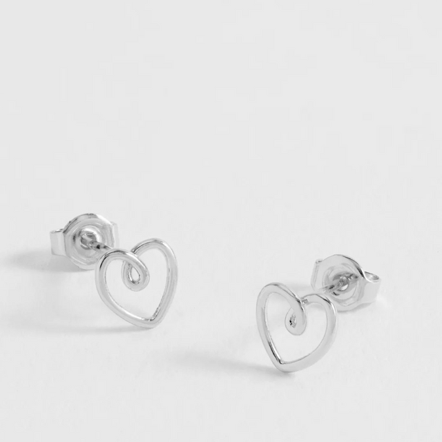 Estella Bartlett Star and Heart Wire Stud Earrings