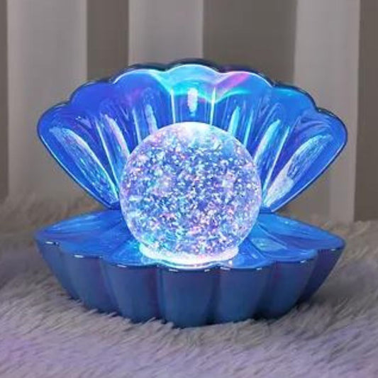 Light Up Clamshell - Blue Pearl