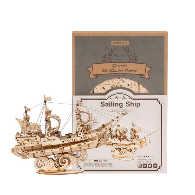 ROBOTIME Sailing Ship DIY Model Kit