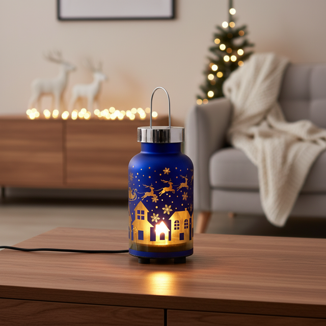 Gleneagles Holiday Flicker Lantern battery-powered LED light – alternative product view
