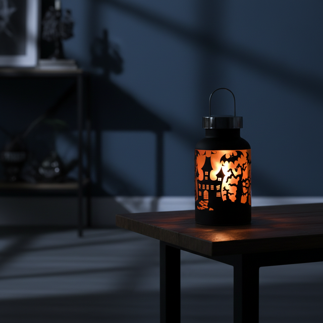 Gleneagles Haunted House Lantern USB-powered LED light – alternative product view