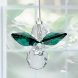 Wild Things - Classic Crystal Guardian Angel - Emerald