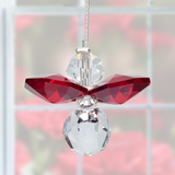 Wild Things - Classic Crystal Guardian Angel - Garnet