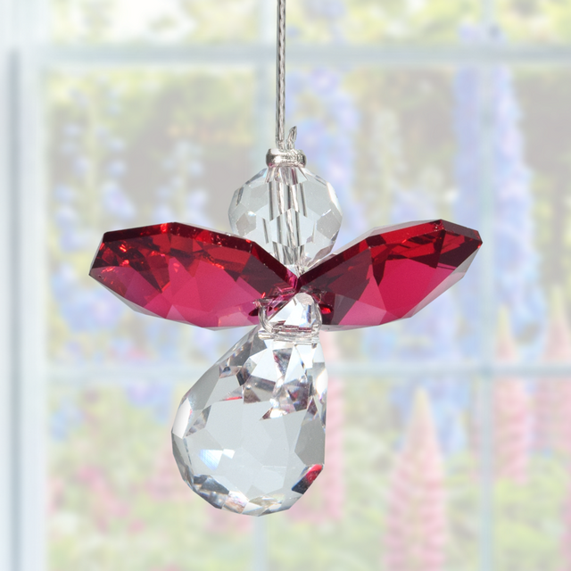 Wild Things - Classic Crystal Guardian Angel - Ruby