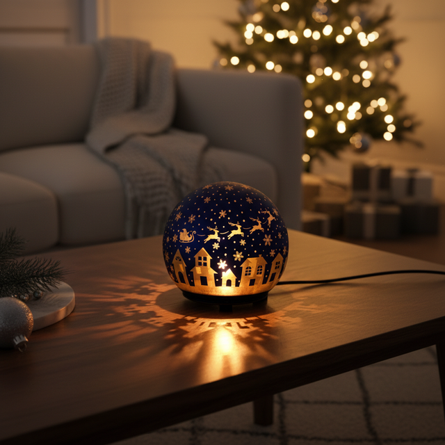 Gleneagles Holiday Flicker Ball USB-powered LED light – product view