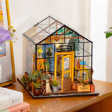 ROBOTIME Cathy's Flower House DIY Model Kit