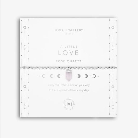 Joma Jewellery Bracelet - A Little Love (Rose Quartz)