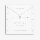 Joma Jewellery Necklace - Affirmation Crystal A Little 'Intuition'