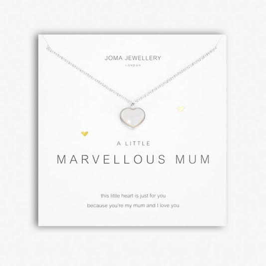 Joma Jewellery - A Little 'Marvellous Mum' Necklace