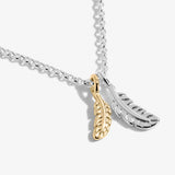 Joma Jewellery - A Little 'Feathers Appear When Loved Ones Are Near' Necklace