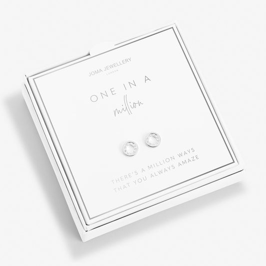 Joma Jewellery Beautifully Boxed A Little 'One In A Million' Earrings