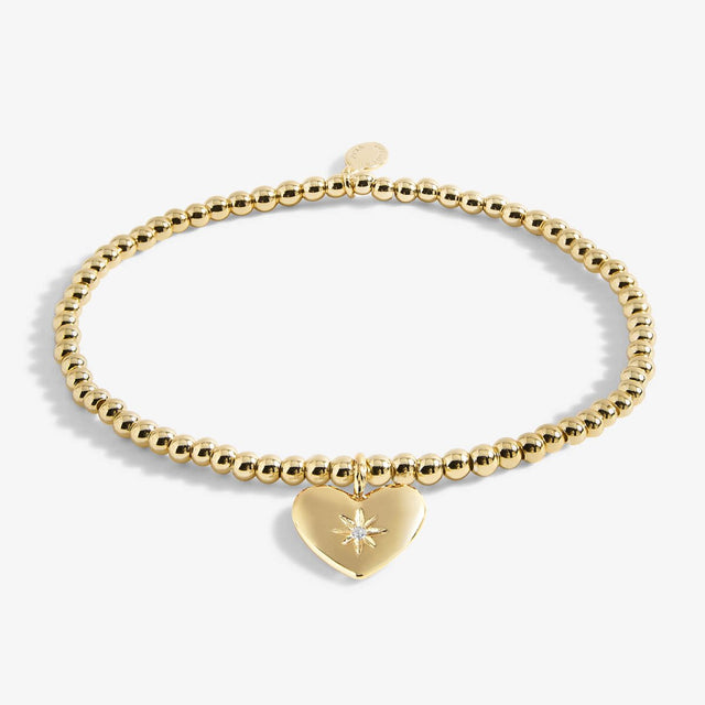 Joma Jewellery Gold Bracelet - Heart Of Gold - A Little