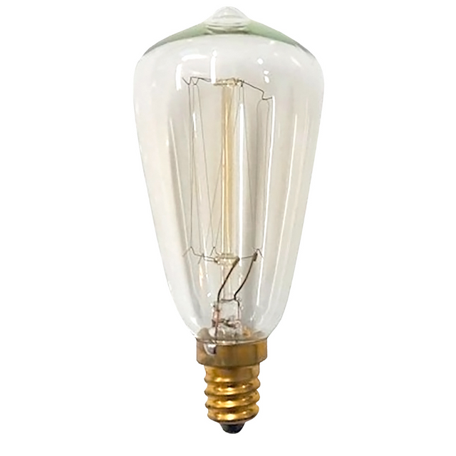 E12 40w Bulb - Replacement Bulb for Cello Edison Electric Wax Burners