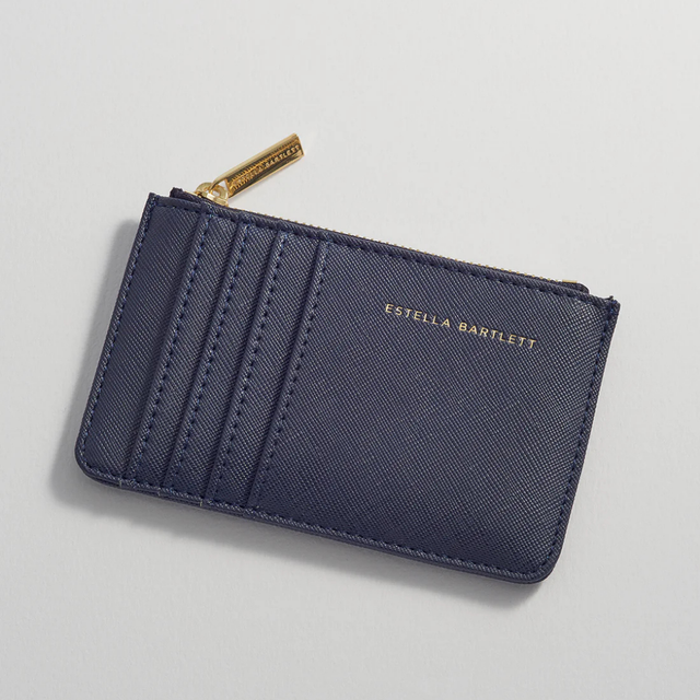 Estella Bartlett Woman on a Mission Card Purse - Navy