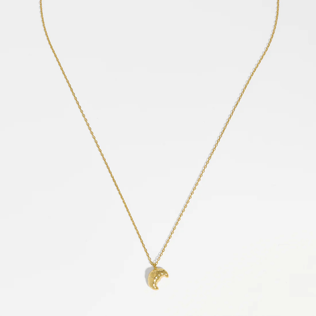 Estella Bartlett Croissant Pendant Gold Plated