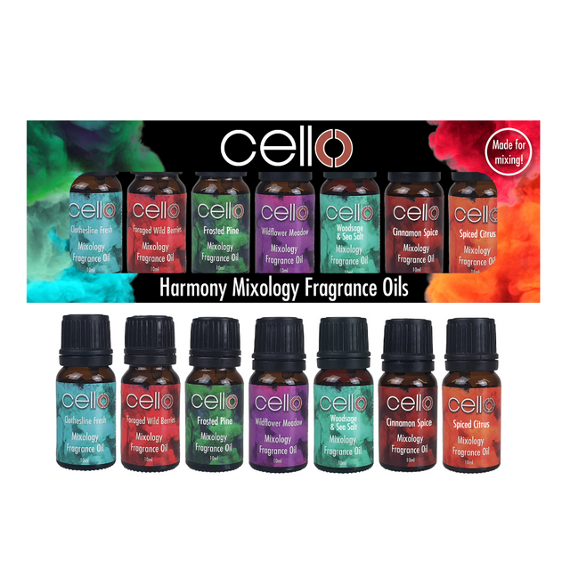 Cello Harmony Mixology Fragrance Oil Set 7PK