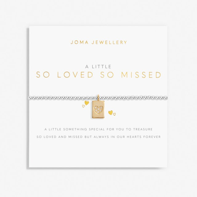 Joma Jewellery Bracelet - A Little So Loved So Missed