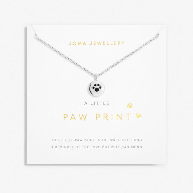 Joma Jewellery Necklace - A Little Paw Print