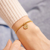 Joma Jewellery Bracelet - Gold A Little First My Sister, Forever My Friend