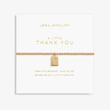 Joma Jewellery Bracelet - Gold A Little Thank You