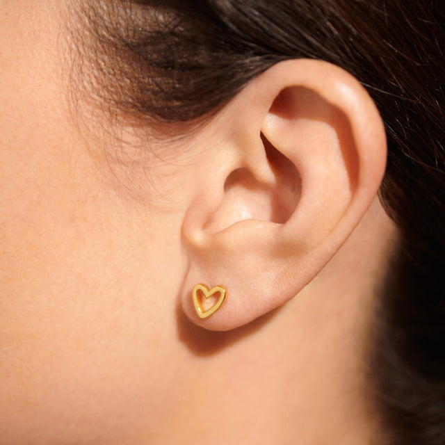 Joma Jewellery Gold Earrings - Beautiful Friend
