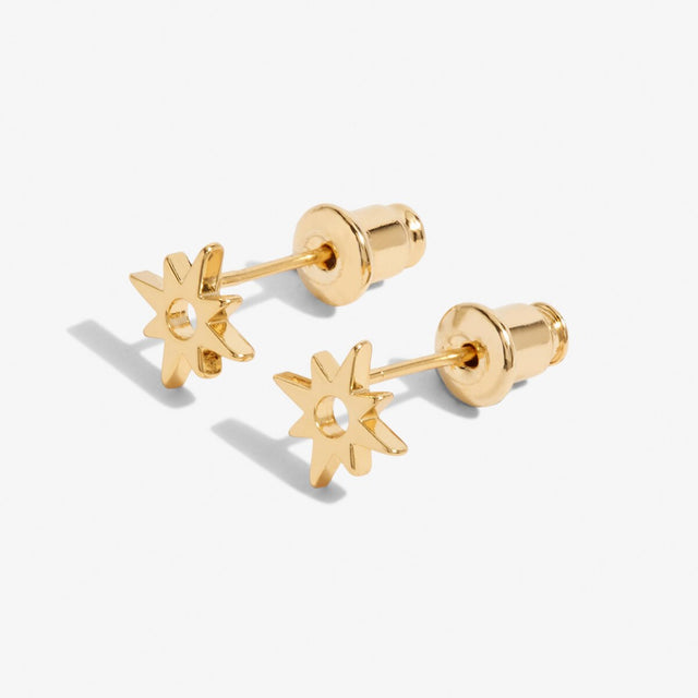 Joma Jewellery Gold Earrings - Birthday Girl